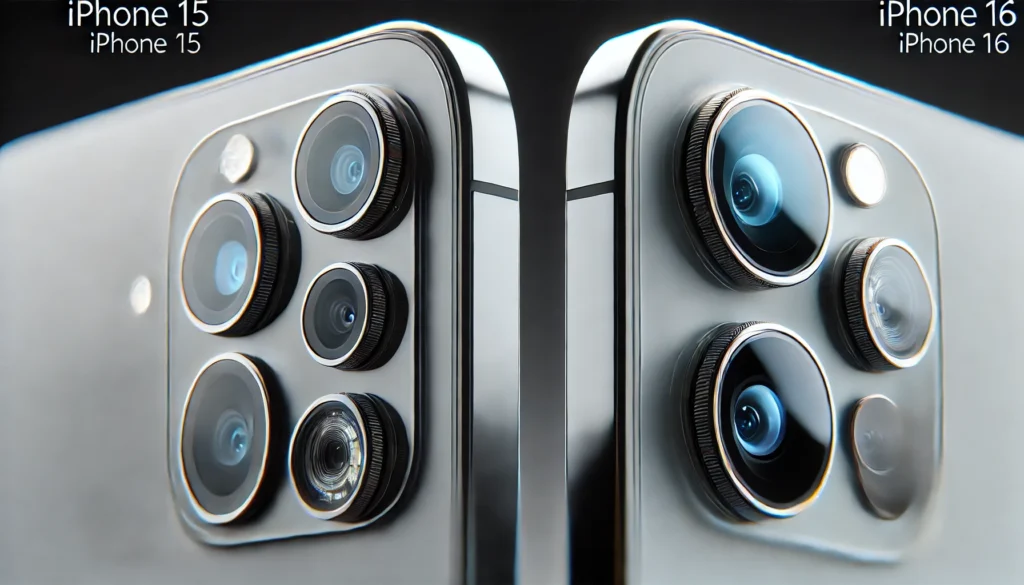 Comparing iPhone 15 and iPhone 16